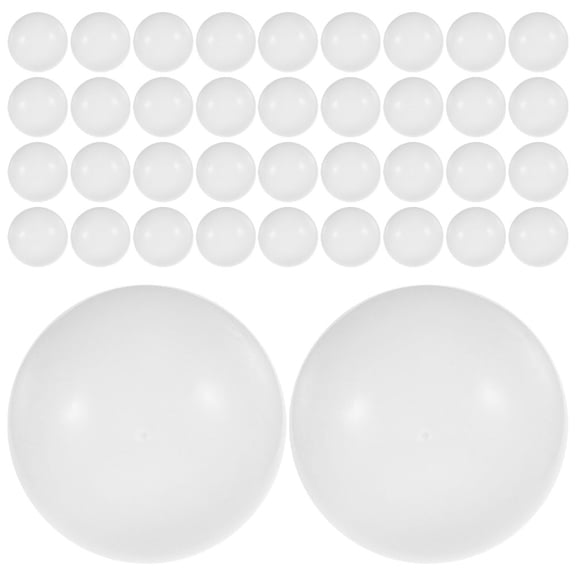 Alasum 100-Pack White Plastic Table Tennis Glow in Dark Outdoor Practice Pong