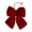A burgundy (small), variant on STGRGFHY Red Velvet Wreath Bows, Small Christmas Bows Xmas Decorative Ties, Bow Ornaments Wreaths Twist-Tie Bows for Gift-Wrapping, Festive Winter Decor, Home Party,A burgundy (small)