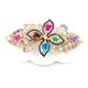 thumbnail image 1 of Broche Frances Metalico Para El Cabello Flores De Colores multicolor An  Broche flores, 1 of 2
