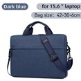 thumbnail image 1 of Laptop Sleeve Bag 14 15.6 Inch Notebook Case For Macbook Air Pro Tablet Waterproof Portable Travel Carrying Bag Computer Handbag Blue 15.6 in, 1 of 6