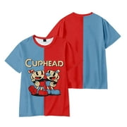 Cuphead Merch T-Shirt Summer For Women/Men Short Sleeve TShirt Casual Tee Streetwear Top