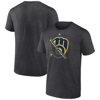  Majestic Milwaukee Brewers T-shirt (Adult Small) : Sports Fan  Jerseys : Sports & Outdoors
