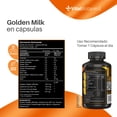 thumbnail image 2 of Leche Dorada Vital Botanics Golden Milk 120 caps con Curcuma, 2 of 2