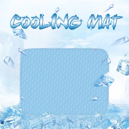 Pet Dog Cat Cool Mat Self Cooling Gel Pad Dog Bed Mattress Breathable Comfortable S--40*60cm; M--50*70cm;