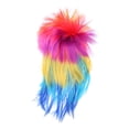 thumbnail image 2 of Peluca de Punk Rock para Adultos de 1980 Accesorio de La Peluca Del Del Partido - Multicolor Salvador Peluca cosplay del punk, 2 of 8