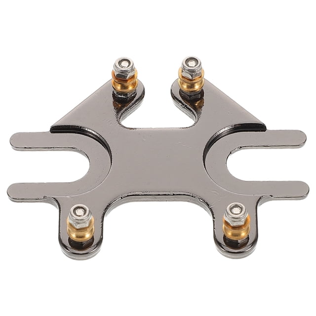 Moluckfu Mecanismo De Ajuste Para Cuerdas De Guitarra Eléctrica Y Clásica Con Construcción Metálica Resistente Negro