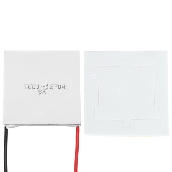 TEC1-12704 Semiconductor Refrigeration Tablets 15.8V 4A 35W Heatsink Thermoelectric Cooler Cooling 40x40mm