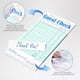 thumbnail image 2 of 5 Pack Guest Check Books, Server Note Pads for Restaurant, Green Waiter Checkbook, Restaurant Order Pad 50 Sheets/Pack, 2 of 5