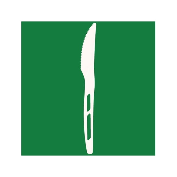 7' CPLA Knife (100% Compostable) 1000 unit /Pack