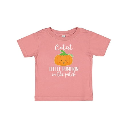 

Inktastic Halloween Cutest Little Pumpkin in the Patch Gift Baby Boy or Baby Girl T-Shirt