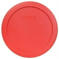 Pyrex Replacement Lid 7200PC Red Round Plastic Cover (4Pack) for