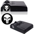thumbnail image 1 of Premium Car Door Light 2 Pcs Easy Installed Welcome Laser Projector Pastable Led Logo Light Holeless Magnet Sensor Ghost Shadow Lamp Logos (Skull), 1 of 5