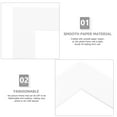 Axio 25pcs Photo Mats Oil Painting Frame Paper Mats Picture Matting