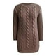 thumbnail image 1 of Suéter George Para Mujer Tejido Largo Talla M Color Beige, 1 of 4