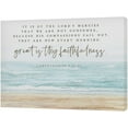 thumbnail image 2 of Scripture Wall Art Bible Verse Wall Decor Christian Inspirational Sea Beach Canvas Print Painting Pictures Artwork Home Decorations for Bedroom Living Room Office 16"x12", 2 of 6