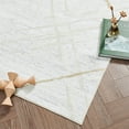 thumbnail image 4 of Rugking Living Room Rug 6X9 Moroccan Rug Thin Taupe Rug Modern Geometric Accent Rug Contemporary Soft Mat Indoor Sketch Rug Doormat Non Slip Carpet Kitchen, 4 of 6