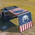 thumbnail image 2 of Yescom Awning Wall 6.4FT x 6.7FT for Caravan Car Side Shade Vehicle Tent Camping Windbreak Eagle, 2 of 9