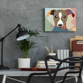 thumbnail image 6 of Epic Art 'Whippet' by Lanre Adefioyue, Acrylic Glass Wall Art, 16"x12", 6 of 8