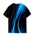 thumbnail image 4 of Men'S T-Shirt Short Sleeve Printed Summer Round Neck Top Trend Casual Sweatshirt 2XL, 4 of 5