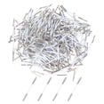 thumbnail image 1 of Cuerda Elástica con Espinas Uxcell de 2 Pulgadas / 52mm, 200 Pcs de 2mm de Bucle Estirado Redondo con Sujetadores de Metal para Sombreros, Máscaras, Menús, Manualidades, Libros, Blanca, 1 of 1