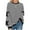 Black Shirts, variant on Htigea Women Oversized Sweatshirts Striped Color Block Long Sleeve Crew Neck Tops Casual Loose Pullover Y2K Shirts Light Blue S