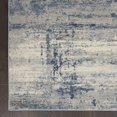 thumbnail image 4 of Nourison Rustic Textures Abstract Ivory/Blue 5'3" x 7'3" Area Rug, (5x7), 4 of 8