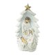 thumbnail image 2 of Figura de Sagrada, Decoración Religiosa, Pintada a Mano, Escultura Decorativa de Resina Creativa, Decoración de Mesa, 2 of 9