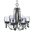 thumbnail image 2 of Home Decorative Beaded Iron and glass Candle Chandelier, 2 of 4