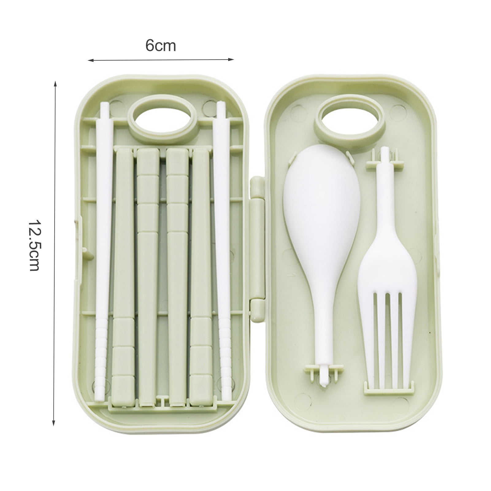 iOPQO Tableware Reusable Spoon Cutlery Fork Children'S Adult Portable Lunch  Box Cutlery Set For Travel Picnic Camping Or Daily Use At School Kitchen