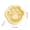 Yellow, variant on Slow Feeder Dog Bowl, Non-Choking Cat Food Bowl with Paw Print Obstacles, Slow Eating Pet Bowl for Cats Dogs, Yellow