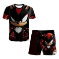 thumbnail image 5 of 2024 Nuevas camisetas para niños, camisetas y pantalones cortos de Sonic, conjuntos de 2 piezas, camisetas de anime para niños, conjuntos de ropa de verano para bebés, 5 of 5