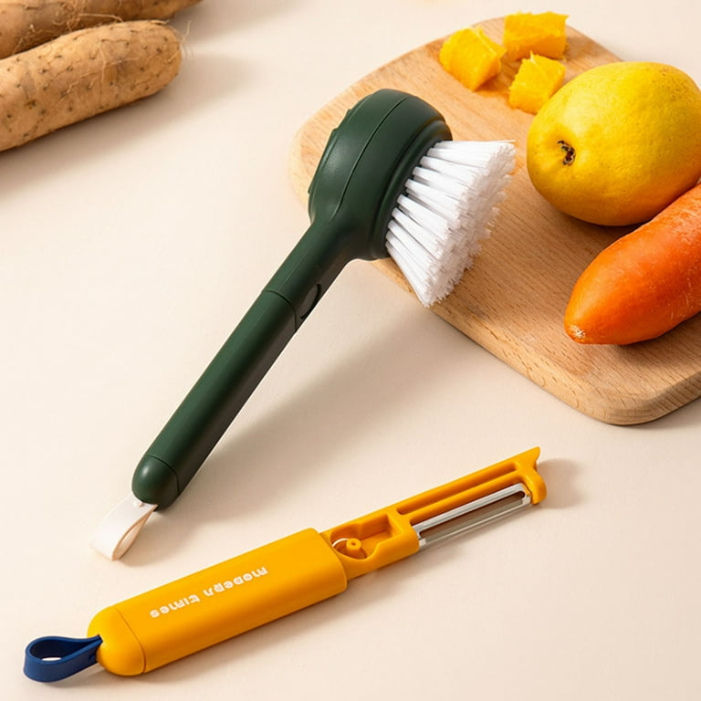 Fruit and vegetable cleaning machine brush roller