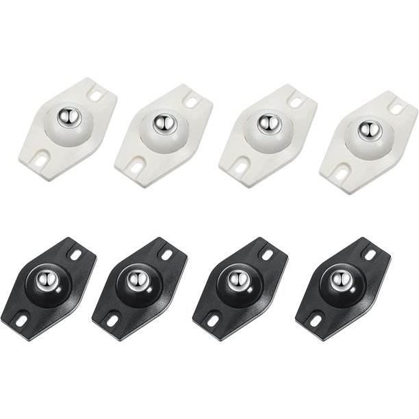 8 ruedas autoadhesivas giratorias de 360 grados, mini ruedas giratorias autoadhesivas, ruedas, adecuadas para varias cajas de almacenamiento, muebles pequeños, contenedores ZefeiWu 8390611214517
