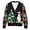 Alpaca Xmas Tree, variant on BounceUp Mens Ugly Christmas Sweater Cardigan V Neck Button Front Long Sleeve Knitwear
