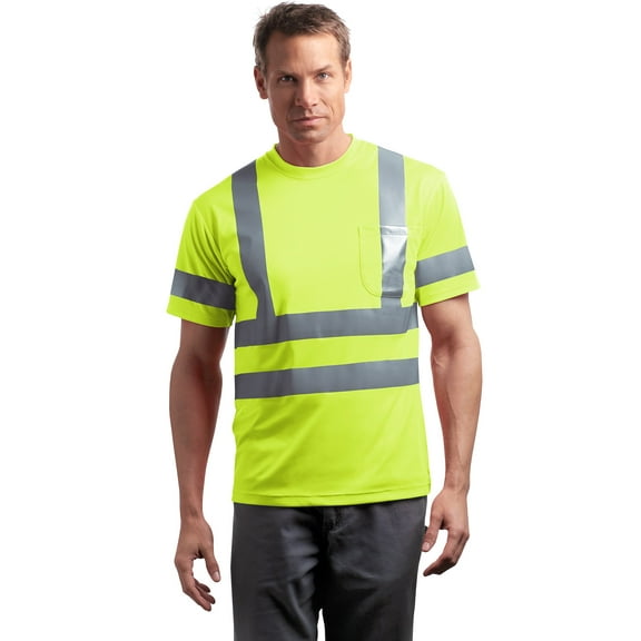 CornerStone - ANSI 107 Class 3 Short Sleeve Snag-Resistant Reflective T-Shirt