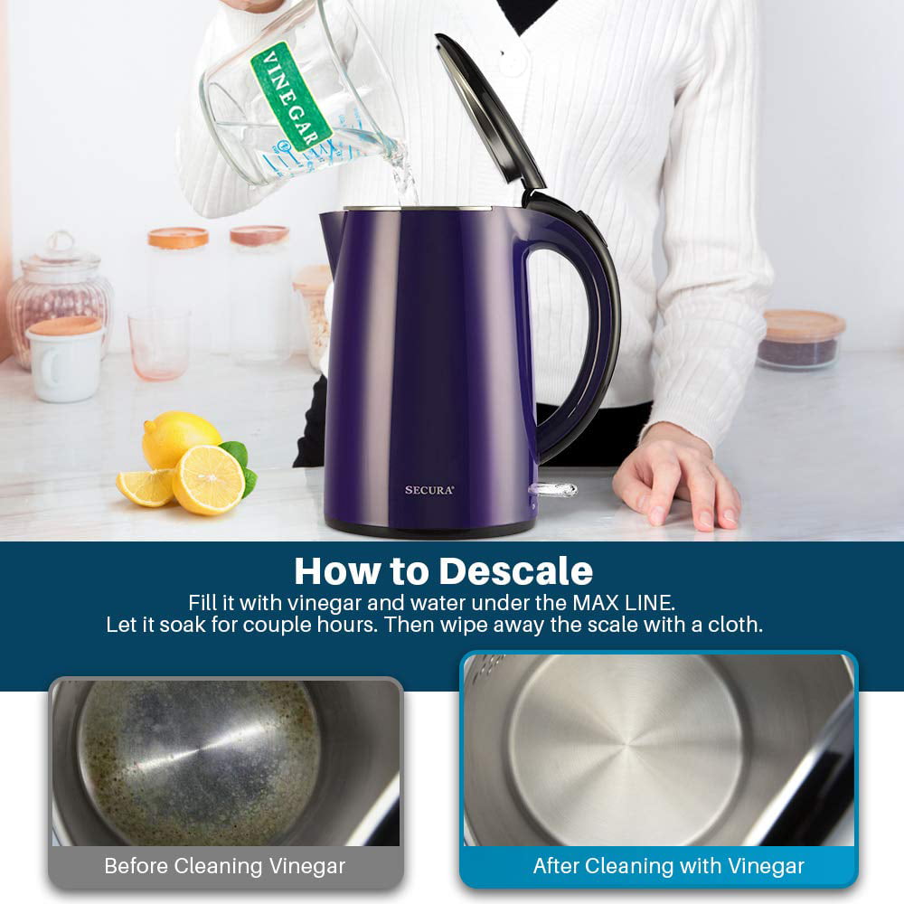 Ditch Plastic and Embrace the Secura Electric Kettle! 