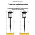 thumbnail image 1 of Solar Powered Ground Lights 2 Pack, LED Solar Path Lights, Plug In Ground Solar Landscape Light, Waterproof Pathway Lamp For Walkway, Path, Driveway, Patio, Yard, 1 of 10