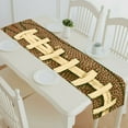 thumbnail image 1 of EREHome retro american football table runner table cloth tea table cloth 14x72 Inch, 1 of 1