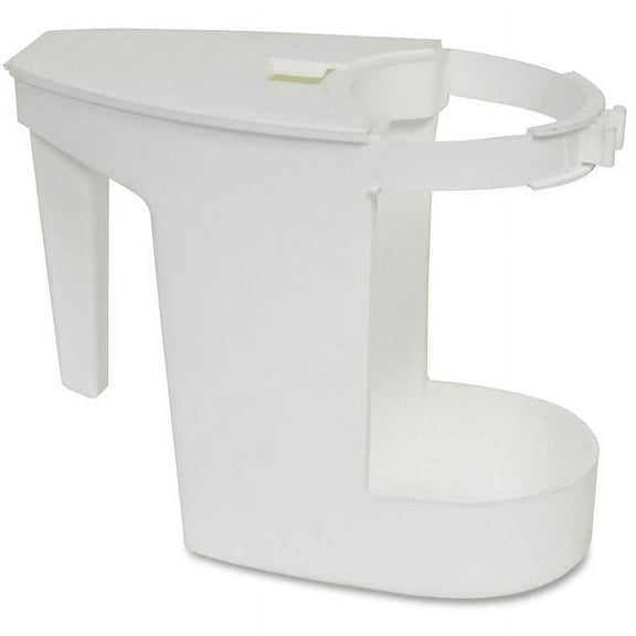 Toilet Bowl Mop Caddy - White