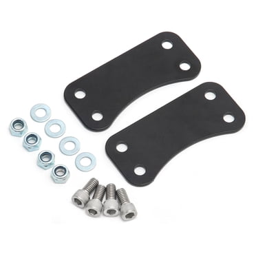 Black Front Fender Risers / Lift Brackets For Harley Touring 14-up W/ 21" Front Wheel