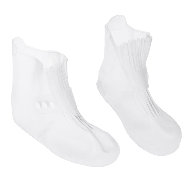 Funda Impermeable Para Botas De Agua Botas Para Zapatils Plegable Portátil Con Trabils Botones De Cierre Niñas Hombres Mujeres Tamaño cro 7 Soledad Funda impermeable para zapatos de lluvia