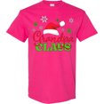 thumbnail image 3 of Inktastic Grandpa Claus with Christmas Santa Hat and Snowflakes T-Shirt, 3 of 5