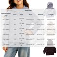thumbnail image 3 of Girls Solid Color Pullover Hooded Sweatshirt, Draped Cowl‑Neck Long Sleeve Casual Hoodie, Soft Loose‑Fit Kids Tops, 3 of 6