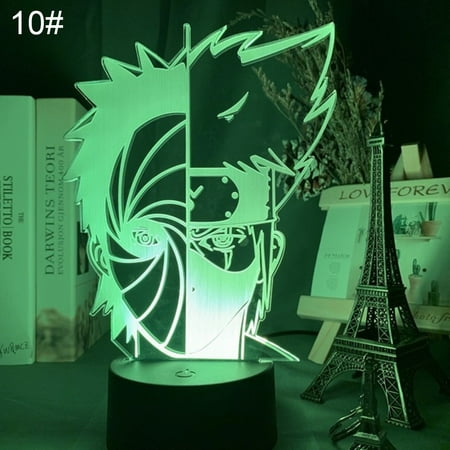 

Asdomo Remote Control Colorful Anime LED Lamp Kids Bedroom Desktop Night Lamp Birthday Christmas Gift Home Decor
