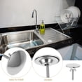 thumbnail image 1 of COMPUKAS Cubierta Para Agujero De Lavabo Y Fregadero Ideal Para Cocina En Plata Con Resistente Y Práctico, 1 of 8