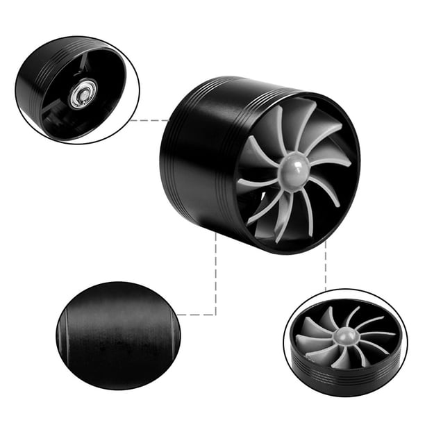 Conversión de coche Turbo Universal Car Turbo de un solo lado para accesorios de automóviles Ndcxsfigh Accesorios para autos y motos
