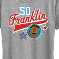 thumbnail image 3 of Peanuts - Franklin Athletic 50 - Women's Short Sleeve Graphic T-Shirt, 3 of 6