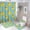 AA-3, variant on A Big Bunch of Yellow Rubber Ducks Shower Curtain Sets Non-Slip Rugs Bath Mat Toilet Cover U Shaped Mat 4 Pcs
