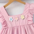 thumbnail image 4 of Kogui Girls Two Piece Set Girls Clothes 2 Piece Outfit T-Shirt Top + Cargo Pants Girls Summer Clothing Set Size 9-10 (Pink,9-10 Years), 4 of 7