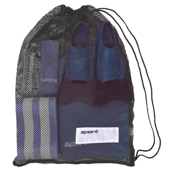 Sporti Youth Mesh Bag, Corded One-Shoulder Strap, Breathable, Toggle Closure